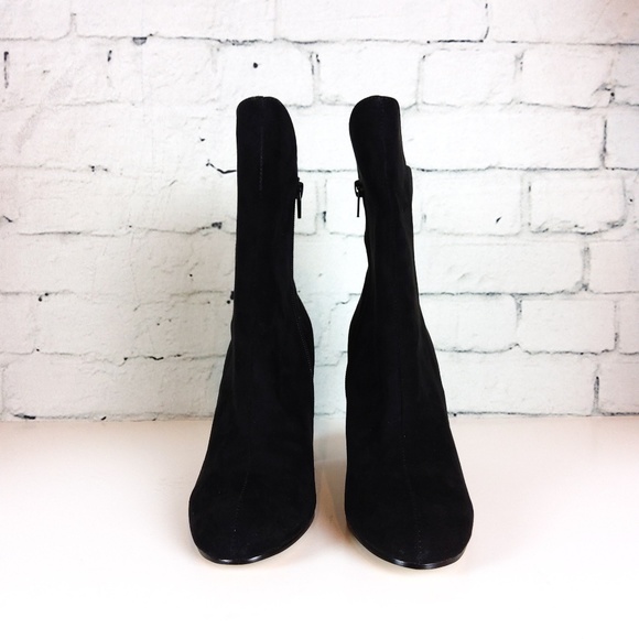 NIB American Glamour Adalia Black boots w/crystals - Picture 3 of 6